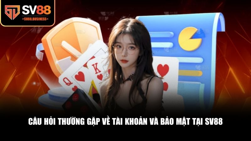 Câu hỏi thường gặp về tài khoản và bảo mật tại SV88