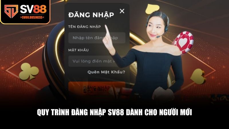 Quy trình đăng nhập SV88 dành cho người mới