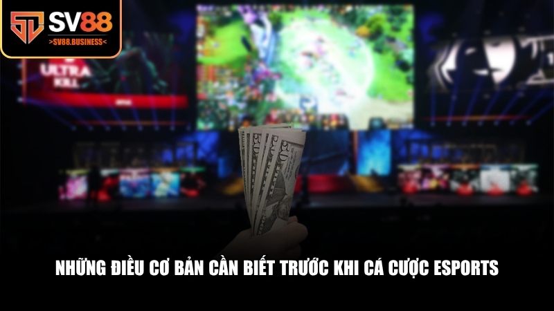 Hướng dẫn cơ bản về cá cược esports để giảm thiểu rủi ro