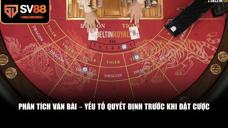 Các cao thủ chơi bài Rồng Hổ luôn thực hiện những bước quan sát và phân tích kỹ lưỡng 